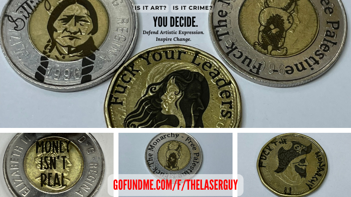 Art or Crime? TikTok Creator 'TheLaserGuy' Faces Charges for Coin Art, Launches GoFundMe Campaign